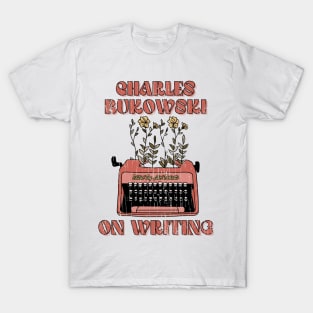 Retro Charles Bukowski Tribute Fan Art Design 2 T-Shirt